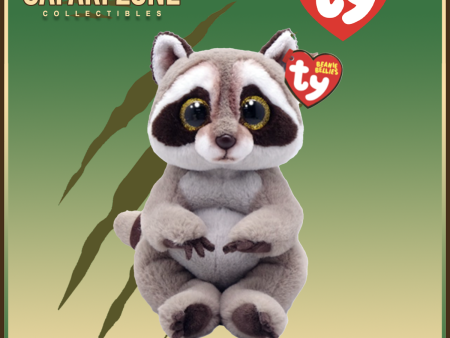 TY Beanie Babies  - Petey - Grey Raccoon Online