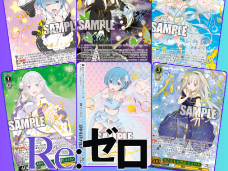 Weiss Schwarz: JAPANESE Re:Zero -Starting Life in Another World Vol.3 Booster Box Online