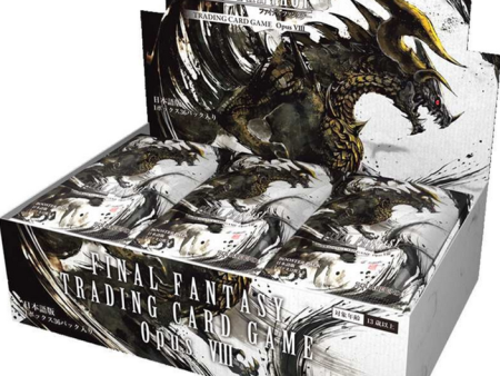 Final Fantasy TCG | Booster Box 36 Sobres de OPUS 08 Español 2022 For Sale