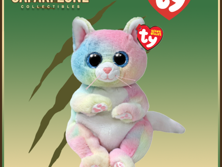 TY Beanie Babies  - Jenni - Rainbow Cat Online now