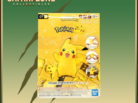 Pokemon: Model Kit Quick!! Pikachu Online Hot Sale