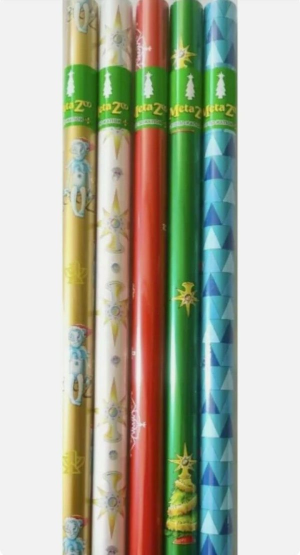 Metazoo Wrapping Paper Bundle (5 gift wraps per box) Hot on Sale