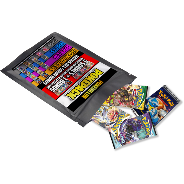 POKEPACKS Base Set | 5 Sobres +Bonus | Mystery Box con Base Set 1ed 1:25 on Sale