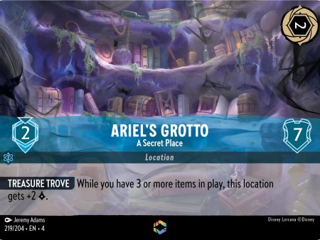 Ariel s Grotto - A Secret Place (Enchanted) (219 204) [Ursula s Return] on Sale