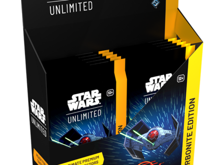 [Precompra] Star Wars Unlimited | Caja de 24 Sobres de Jump to Lightspeed - Carbonite Booster Display - Inglés 2025 Hot on Sale