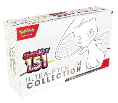 Pokémon TCG: Scarlet & Violet-151 Ultra-Premium Collection (16 Packs, 10 cards per pack) Online Sale