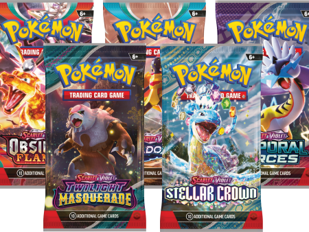 TCG | Pack Infantil de 5 Sobres Aleatorios de Pokémon TCG en Inglés Online