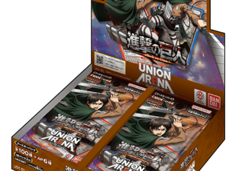 Union Arena | Caja de 16 Sobres de Attack on Titan Japonés 2024 Discount