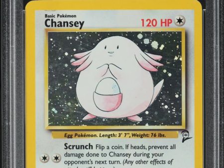 PSA 5 | Chansey Holo (Base Set 2 #3) Inglés Supply