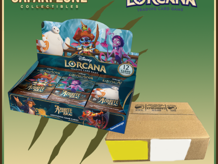 Lorcana TCG: Set 6 Azurite Sea Booster Box Case Online