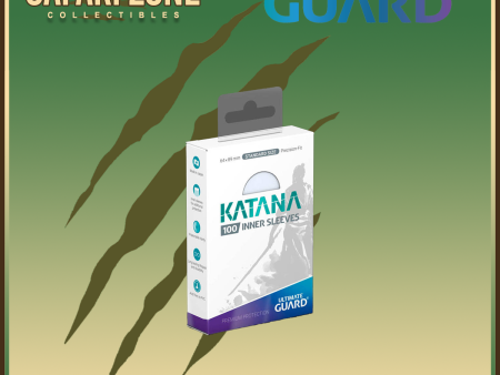 Ultimate Guard: Katana Sleeves - Precision Fit Inner Sleeves Online now