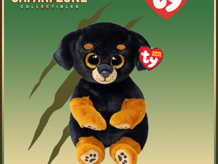 TY Beanie Babies  - Randi - Balck & Tan Rottweiler For Discount