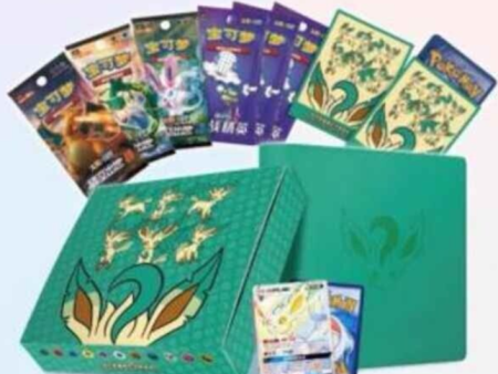 Pokémon | Caja Ultra Premium Eevee GX Gift Box  Leafeon Box  Chino 2022 Hot on Sale