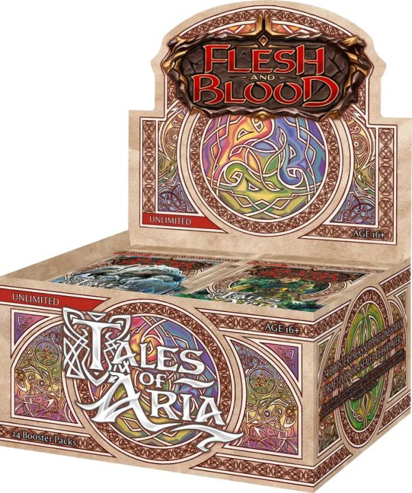 Flesh and Blood Tales of Aria ( 24 packs per box, 15 cards per pack) For Cheap