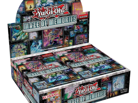 Yu-gi-oh Maze of Memories Booster Box (24 packs per box, 7 cards per pack) For Discount