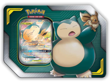 Pokémon | Lata Eevee & Snorlax Unión De Aliados 2019 For Discount