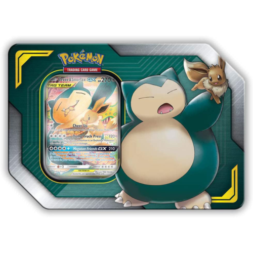 Pokémon | Lata Eevee & Snorlax Unión De Aliados 2019 For Discount