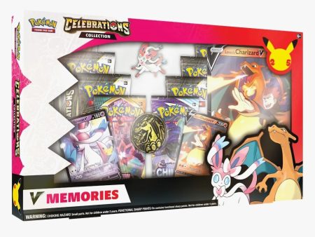 Pokémon | Charizard & Sylveon V Memories Collection Celebrations Inglés 2021 Online Hot Sale