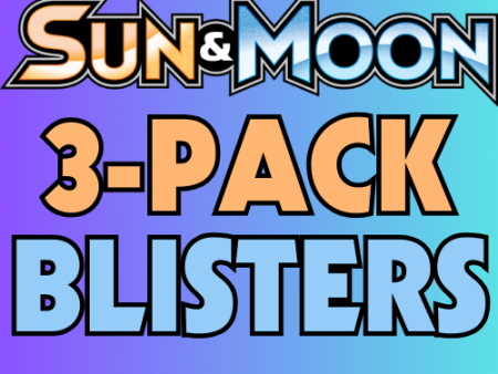 Pokémon TCG: Sun & Moon Era 3-Pack Blisters Cheap