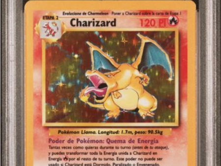 PSA 7 | Charizard (BS 4) Base Set Español 1999 For Discount