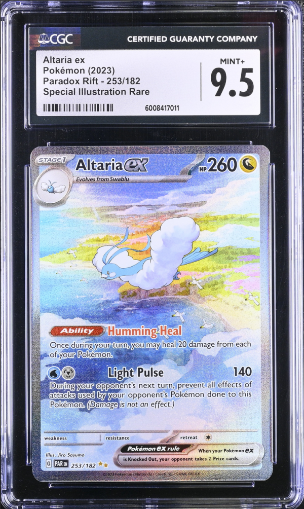 CGC 9.5 | Altaria ex (PAR 253) Paradox Rift 2023 Inglés Supply