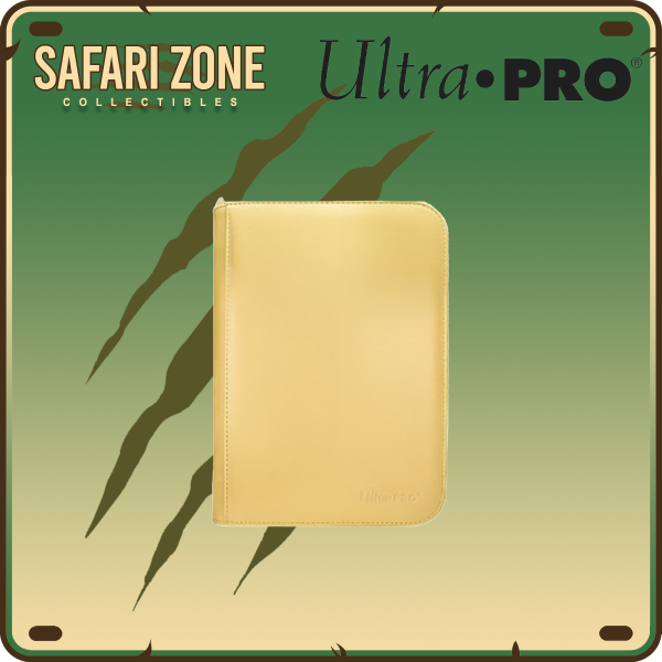 Ultra Pro: Zippered PRO Binder 4 Pocket - Yellow For Cheap