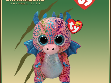 TY Beanie Babies  - Flint Baby Dragon on Sale