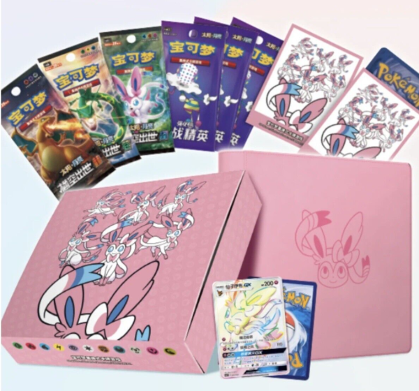 Pokémon | Caja Ultra Premium Eevee GX Gift Box  Sylveon Box  Chino 2022 Hot on Sale