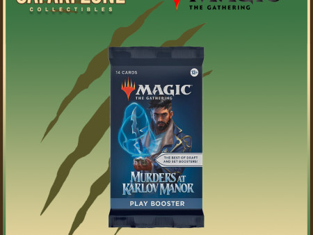 MTG Loose Pack: Murders at Karlov Manor - Play Booster Pack on Sale