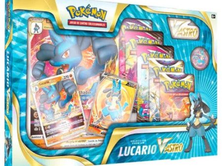 Pokémon | Caja Lucario VAstro Premium Castellano 2022 For Sale