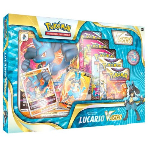 Pokémon | Caja Lucario VAstro Premium Castellano 2022 For Sale