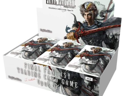 Final Fantasy TCG | Booster Box 36 Sobres de OPUS 06 Español 2022 Online