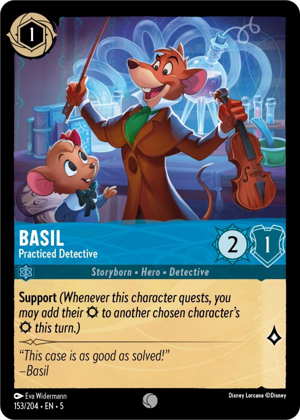 Basil - Practiced Detective (153 204) [Shimmering Skies] Online Sale