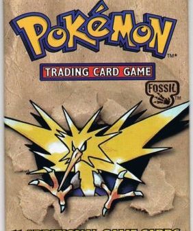 Pokémon | Sobre Fossil 1st Edition  Zapdos  1999-2000 Español Online Hot Sale