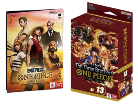 One Piece | Combo The Three Brothers ST-13 + Premium Collection - Live Action Inglés 2024 For Cheap