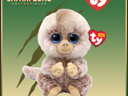 TY Beanie Babies -  Stubby Tan Monkey - Beanie Bellie Online now