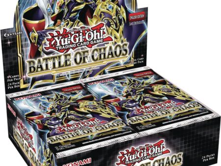 Yu-Gi-Oh! Battle of Chaos Booster Box (24 packs per box, 9 cards per pack) Online now