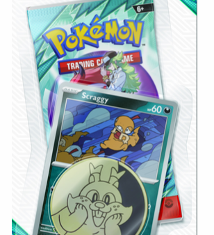 [Precompra] Pokémon | Blister de  Scraggy  con 1 Sobre de Journey Together Inglés 2025 For Sale