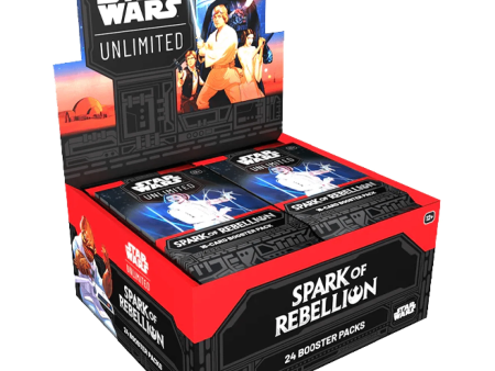 Star Wars Unlimited | Caja de 24 Sobres Spark of Rebellion Booster Inglés 2024 Online