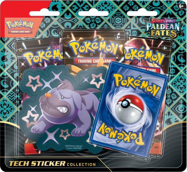 Pokémon | Pack 3 Blíster 3 Sobres + Pegatinas Destinos de Paldea Castellano 2024 Online Hot Sale