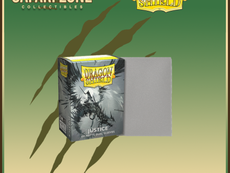 Dragon Shield: Standard Size Sleeves 100 count Dual Matte - Justice Online