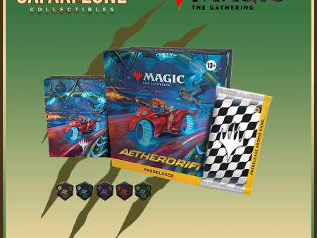 Magic: the Gathering -  Aetherdrift Prerelease Kit  (2 14 25) Supply