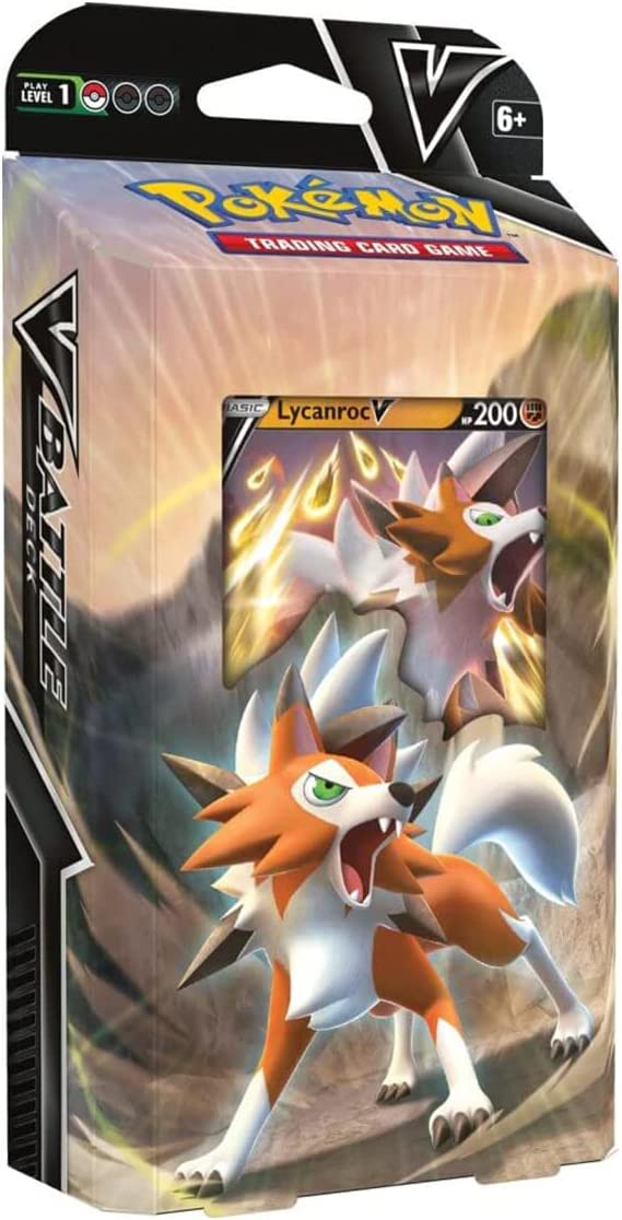 Pokemon Lycanroc V Battle Deck (60 cards per box) Online Hot Sale