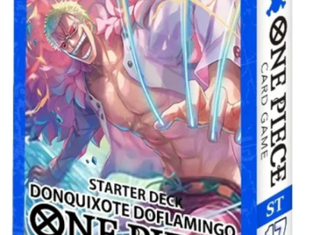 One Piece | Mazo de Iniciación de Donquixote Doflamingo Starter Deck ST-17 Inglés 2024 Online now