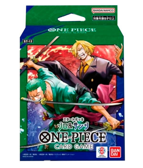 One Piece | Mazo de Iniciación de Zoro y Sanji ST-12 Japonés 2024 Online Sale