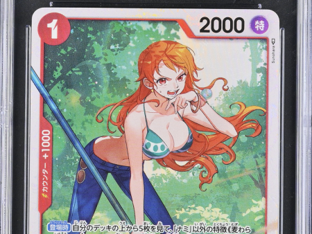 CGC 9 | One Piece Nami (OP01-016) Ultimate Deck - The Three Captains 2024 Japonés Online Sale