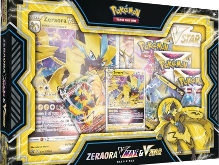 Pokémon | Zeraora VMAX & VSTAR Battle Box Inglés 2022 Supply