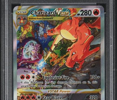 PSA 7 | Pokémon Charizard Vstar (SWSH 262) Promo Sworld & Shield Inglés on Sale