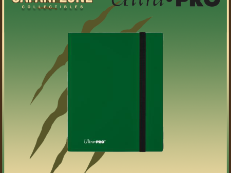 Ultra Pro: 9-Pocket Eclipse Binder Forest Green Cheap