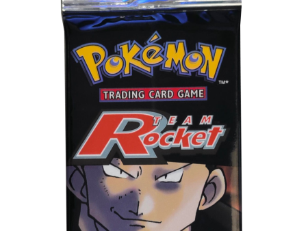 Pokémon | Sobre Team Rocket Giovanni 20,98g Inglés 2000 Fashion